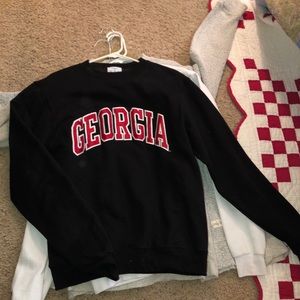 Georgia UGA Sweatshirt Crew Neck